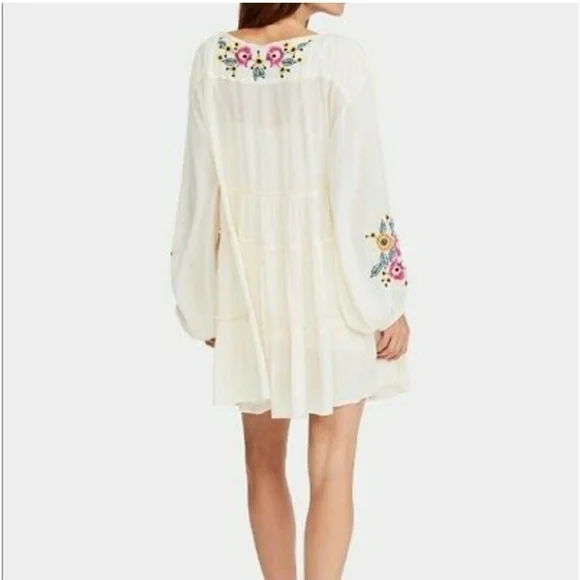 FREE PEOPLE Boho Embroidered Dress - Picture 3 of 8